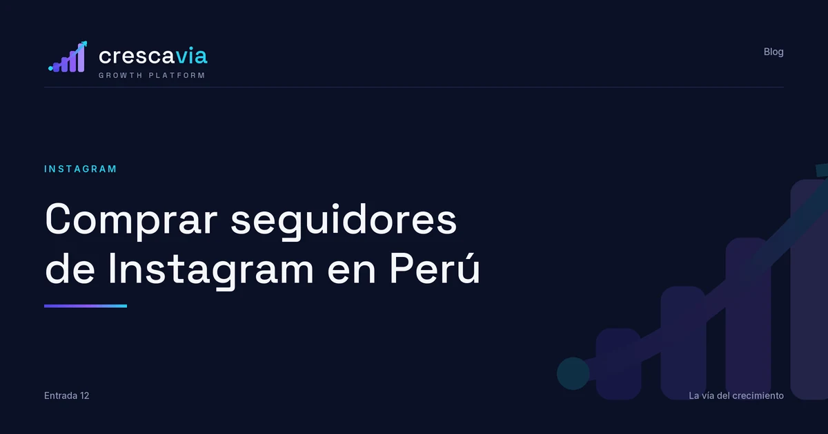 Comprar seguidores de Instagram en Perú: guía, precios y qué evitar